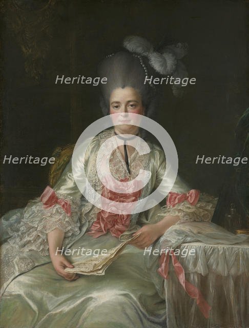 Marie Rinteau, called Mademoiselle de Verrières, 1761. Creator: Francois Hubert Drouais.