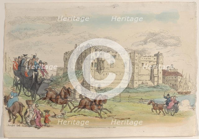 Plate 22, from "World in Miniature", 1816., 1816. Creator: Thomas Rowlandson.