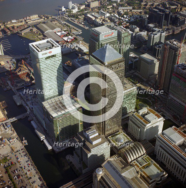 Canary Wharf, Docklands, Poplar, London, c2000s. Artist: Historic England Staff Photographer.