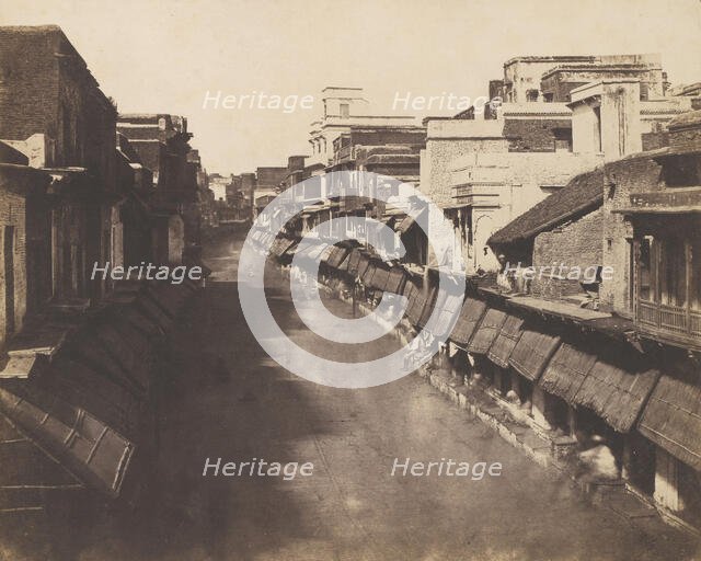 The Chowk, 1856-57. Creator: John Murray.