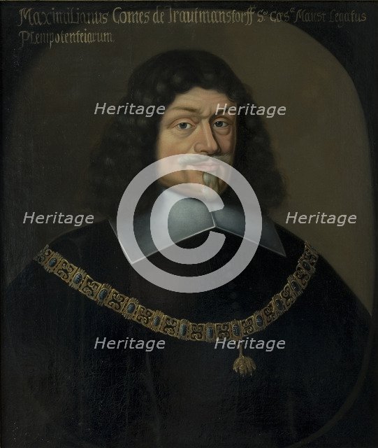 Portrait of Maximilian von und zu Trauttmansdorff (1584-1650).