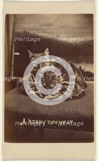 A happy new year, about 1865. Creator: Henry Pointer.