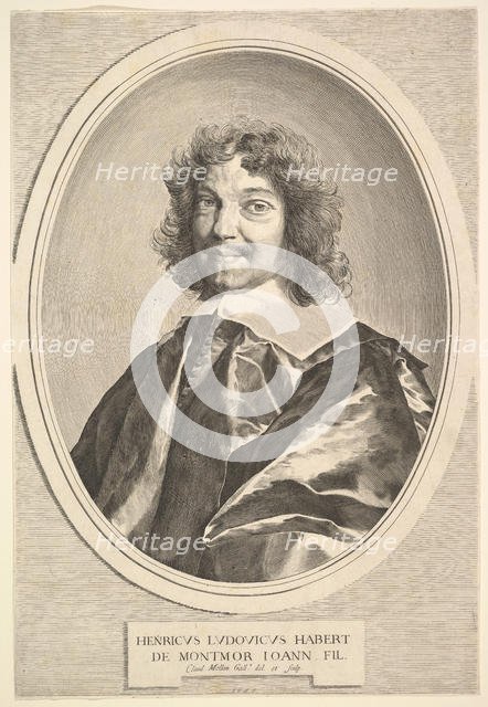 Henri-Louis Habert de Montmor, 1640. Creator: Claude Mellan.