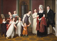 The Nathanson Family, 1818. Creator: CW Eckersberg.