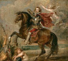 Equestrian Portrait of the Duke of Buckingham. Artist: Rubens, Pieter Paul (1577-1640)