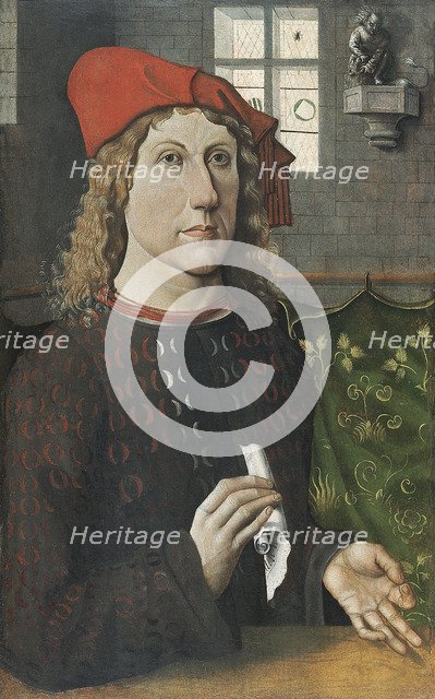 Portrait of a Young Man. Artist: Master of the Lüneburg Last Judgement (active End of 15th cen.y)