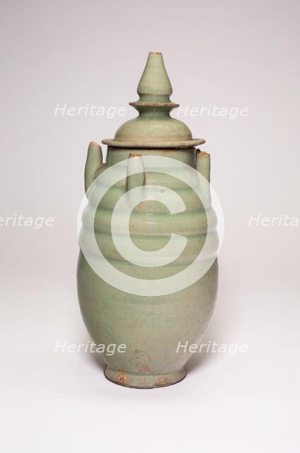 Covered Jar with Spouts, Song dynasty (960-1279) or later. Creator: Unknown.