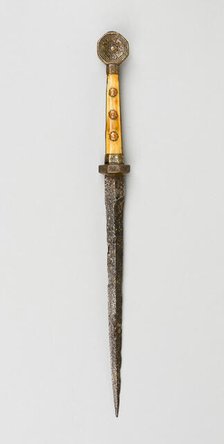 Dagger, Europe, 19th century in the 15th century style. Creator: Unknown.