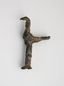 Bird on Pole on Stand, Geometric Period (800-600 BCE). Creator: Unknown.