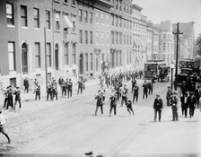 Alabama delegation. arriving in Baltimore, between c1910 and c1915. Creator: Bain News Service.