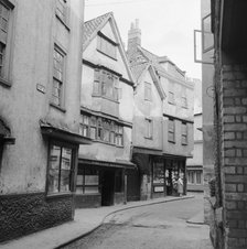 View along Host Street, Bristol, 1945. Artist: Eric de Maré