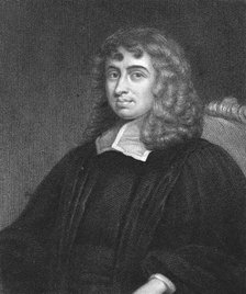Isaac Barrow (1630-1677), English mathematician and cleric. Artist: Unknown