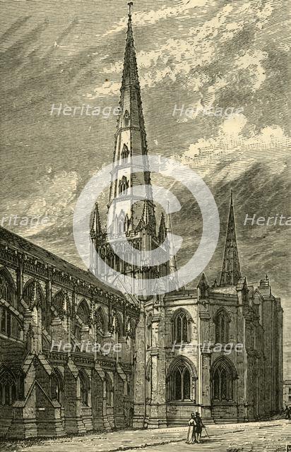 'Lichfield Cathedral (Exterior)', 1898. Creator: Unknown.