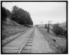 Pine Hill from the Ulster and Delaware Ry., Catskill Mountains, N.Y., between 1901 and 1906. Creator: Unknown.