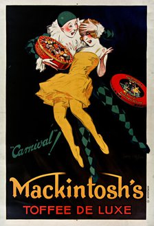 Carnival! Mackintosh's toffee de luxe , 1930. Creator: D'Ylen, Jean (1886-1938).