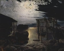 Fishing Hut, 1883. Creator: Aukusti Uotila.