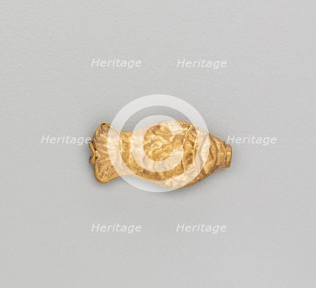 Necklace Bead in the Form of a Fish, 185-72 BC. Creator: Unknown.