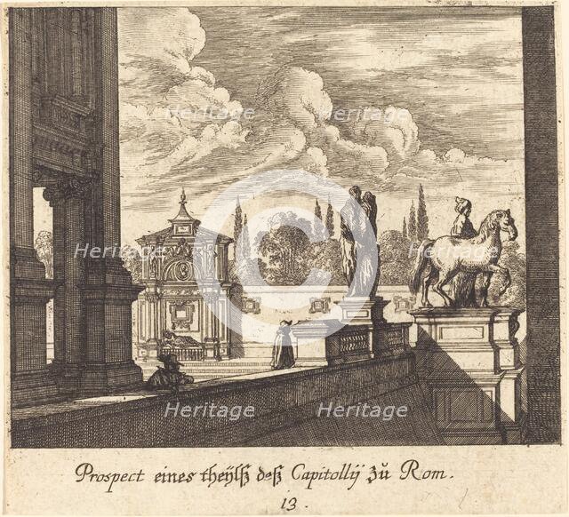 Capitoline, Rome, 1681. Creator: Melchior Küsel.