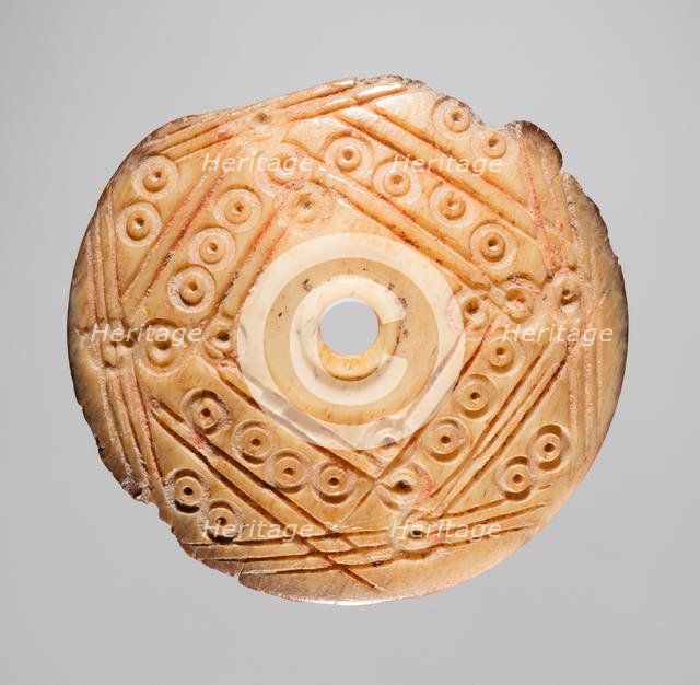 Spindle Whorl, 700s - 900s. Creator: Unknown.
