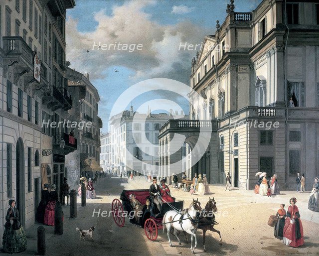 Teatro alla Scala, 1852.