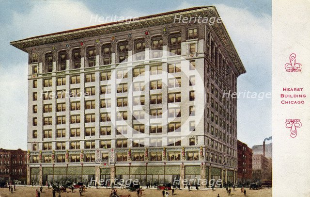 The Hearst Building, Chicago, Illinois, USA, 1915. Artist: Unknown