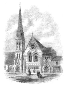 The new Wesleyan Chapel, at Aston Villa, Lozells, Birmingham, 1865. Creator: Unknown.