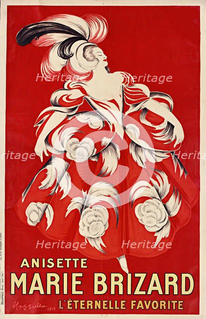 Anisette Marie Brizard , 1928. Creator: Cappiello, Leonetto (1875-1942).