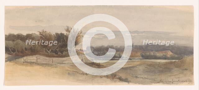 Panoramic landscape, 1850-1903.  Creator: Jan Hendrik Weissenbruch.