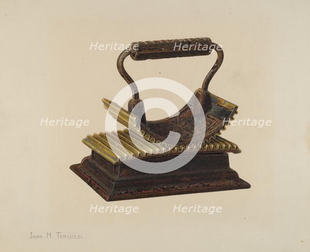 Fluter, c. 1940. Creator: John H. Tercuzzi.