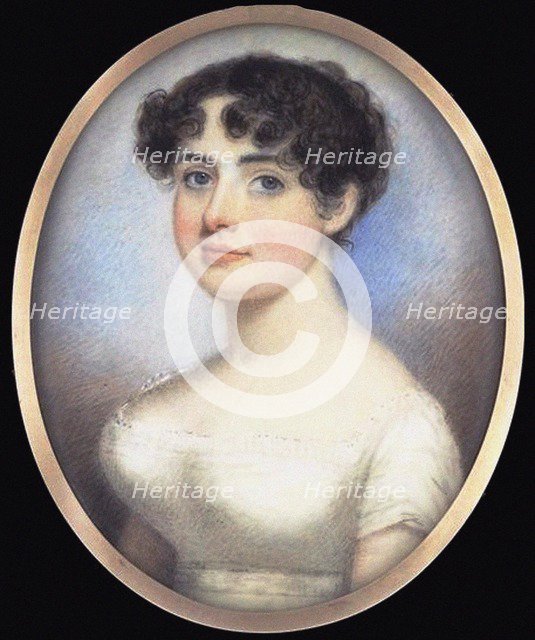 Mary Anne Clarke, née Thompson (1776-1852), c. 1810. Artist: Anonymous  