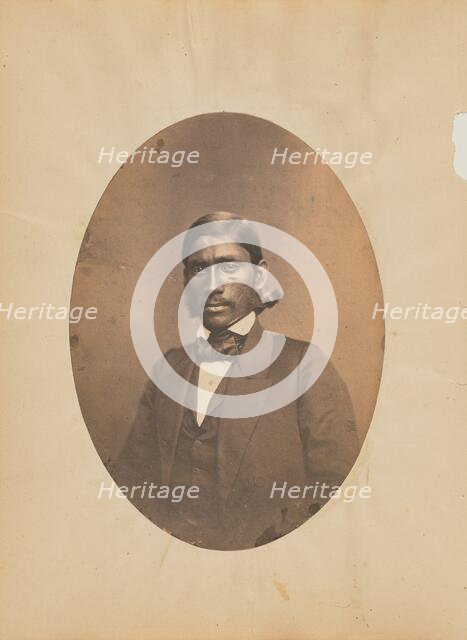 Portrait of a Gentleman in Baltimore, about 1859. Creator: Brendann Brothers.