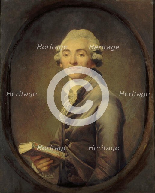 Bernard-Germain-Etienne de la Ville-sur-Illon, comte de Lacépède (1756-1815), c. 1785. Creator: Ducreux, Joseph (1735-1802).