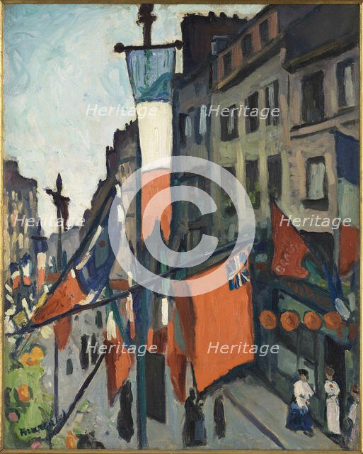 Le 14 Juillet au Havre, 1906. Creator: Marquet, Pierre-Albert (1875-1947).
