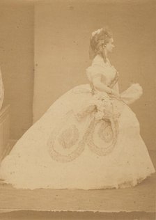 Le noeud de dentelle. "Ritrosetta", 1860s. Creator: Pierre-Louis Pierson.