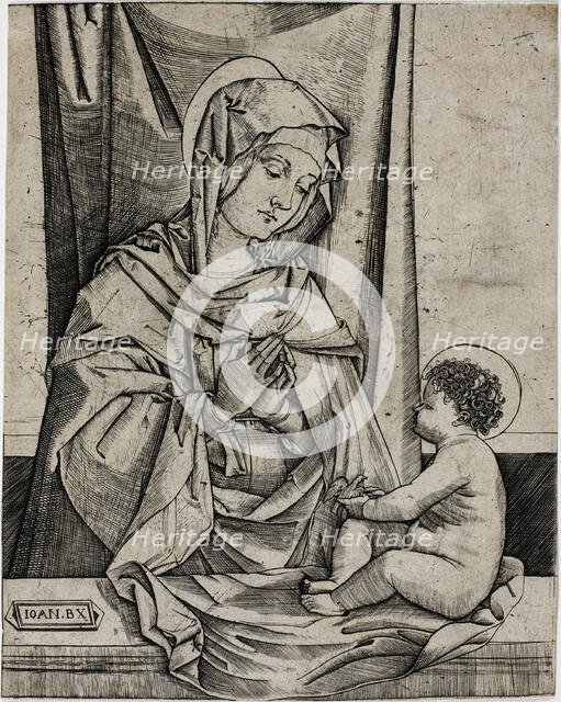 The Virgin and Child, c.1502. Creator: Benedetto Montagna.