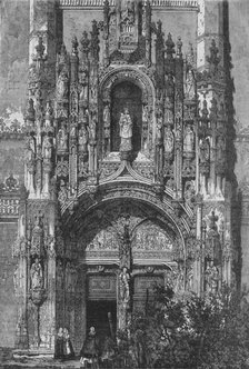 'South Front of Monastery of Santa Maria at Belem', c1890. Artist: Unknown.