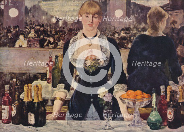 The Bar at the Folies-Bergere, 1882, (1938). Artist: Edouard Manet