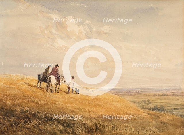 A Bright Day, 1832-38. Creator: David Cox the Elder.