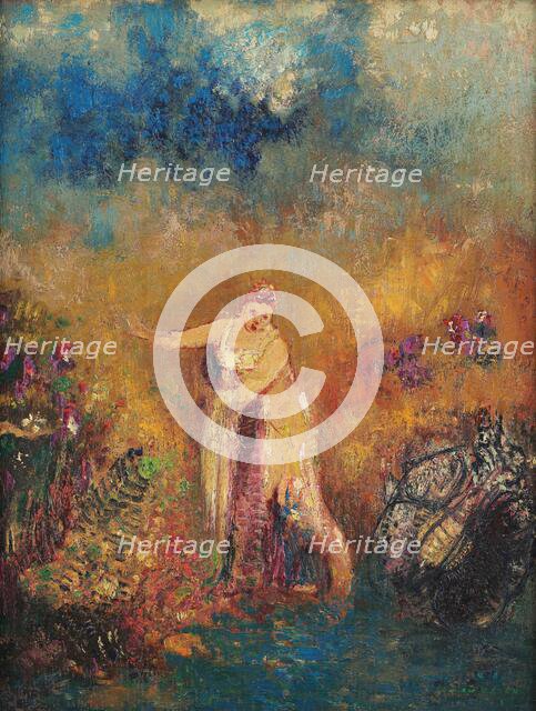 The Bath of Venus, 1908-1912. Creator: Redon, Odilon (1840-1916).