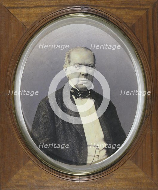 Portrait of the Poet Prince Pyotr A. Vyazemsky (1792-1878), 1860s-1870s. Artist: Anonymous  