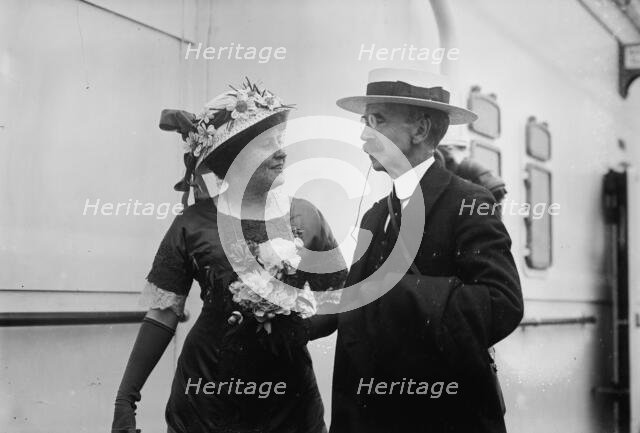 Mr. and Mrs. J.B. Walker, between c1910 and c1915. Creator: Bain News Service.