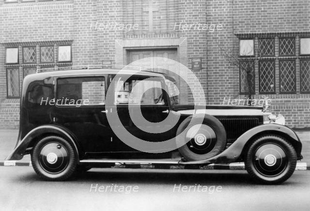 1932 Rolls Royce Phantom II hearse by J.C. Clark. Creator: Unknown.