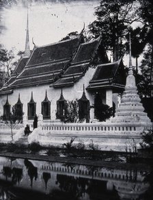Chao Phraya river, Siam [Thailand], 1865, (1981). Creator: Unknown.