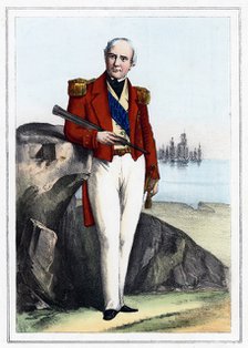 Edmund Lyons, 1st Baron Lyons, British naval commander, 1857. Artist: Anon