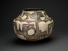 Polychrome Jar, c. 1890. Creator: Unknown.