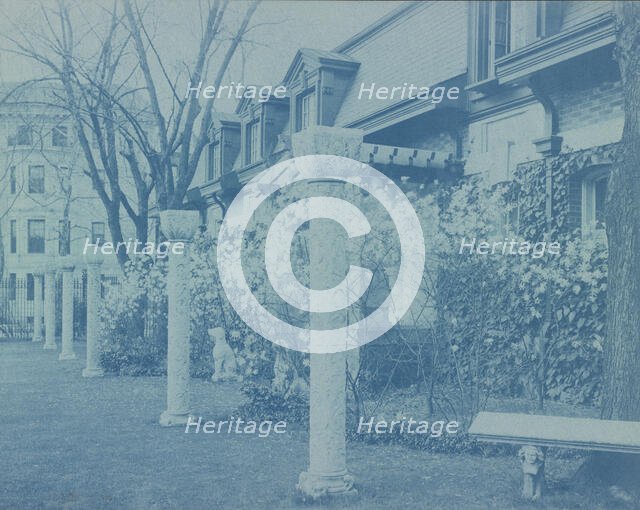 Mary Scott Townsend House, Wash., D.C.: Carriage house(?), c1910. Creator: Frances Benjamin Johnston.