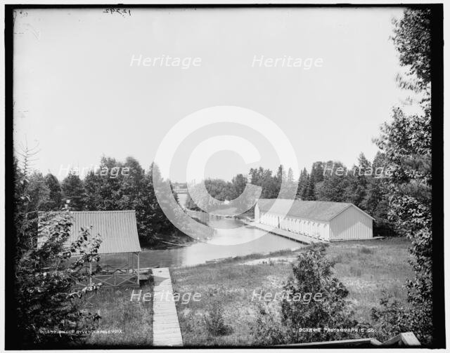 On old river, Charlevoix, between 1890 and 1901. Creator: Unknown.