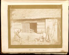 Untitled [The Woodcutters], c. 1845. Creator: William Henry Fox Talbot.