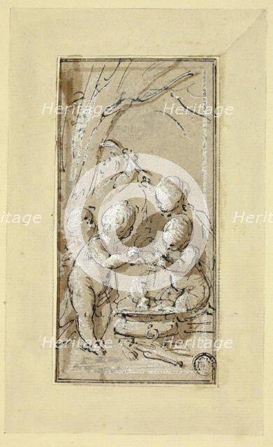 Allegory of Winter, n.d. Creator: Jacob de Wit.