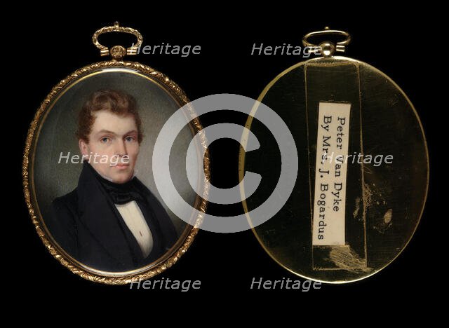 Peter Van Dyke, ca. 1835. Creator: Margaret Bogardus.